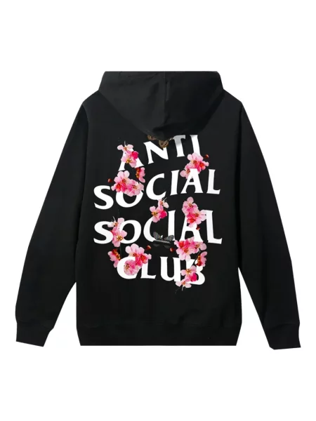 Hoodie Anti Social Social Club μαύρο