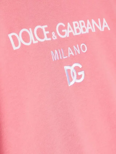 Bluza dziecięca Dolce And Gabbana różowa
