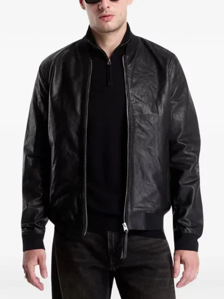 Geacă bomber Allsaints negru