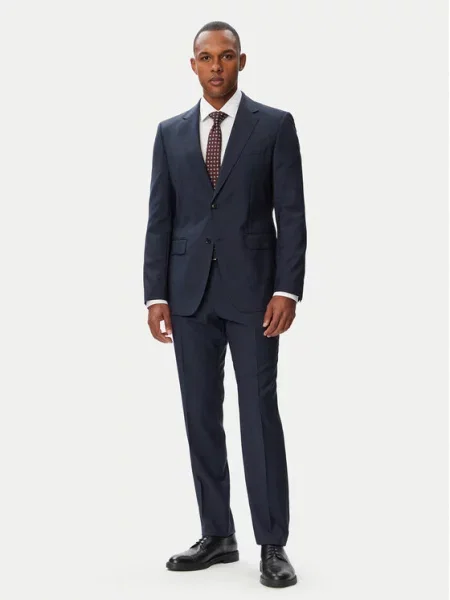 BOSS Costum H-Huge Bleumarin