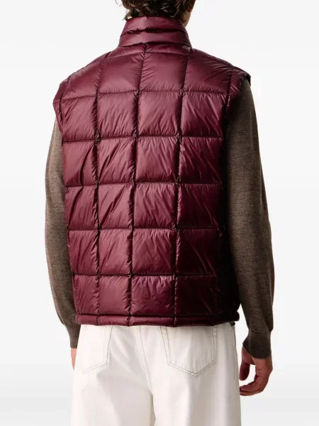 Matlasat vestă din puf Armani Exchange roșu