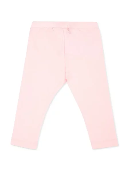 Legginsy dziecięce Moschino różowe