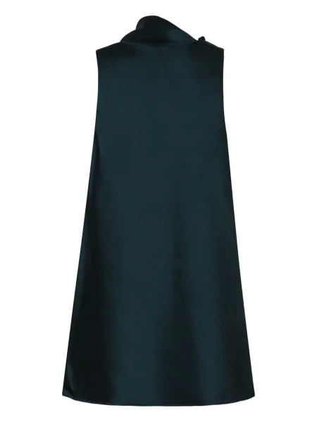 Top Vince din satin verde