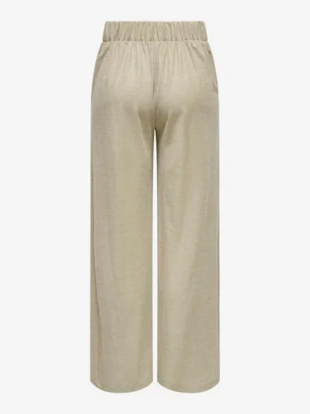 JDY Pantaloni cutați JDYBirdie Geggo taupe gri