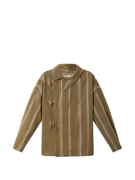 Geacă Isabel Marant cu dungi verde