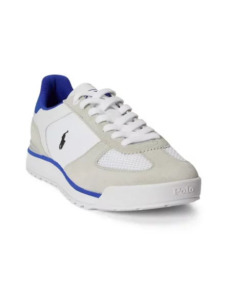 Sneakersy Polo Ralph Lauren skórzane białe