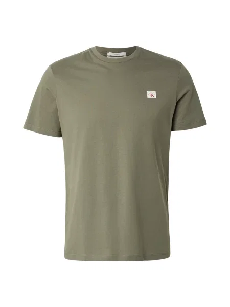 Calvin Klein Jeans Tricou închis verde