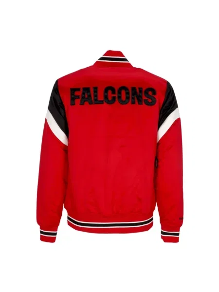 Kurtka bomber Mitchell & Ness czerwony