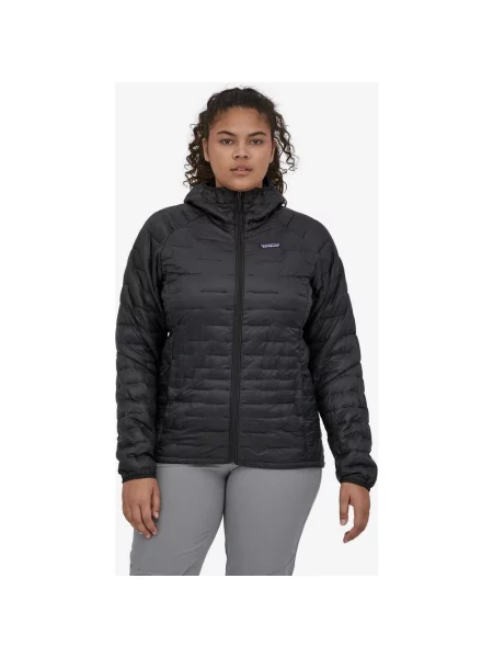 Klasyczna kurtka z kapturem Patagonia Micro Puff XS czarna