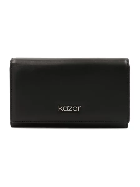 Portfel Kazar skórzany czarny