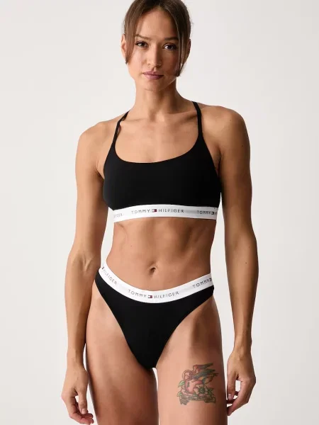 Tommy Hilfiger Underwear Tangá červená biela čierna