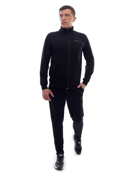 Спортивний костюм STREAM віскоза/поліестер чорний