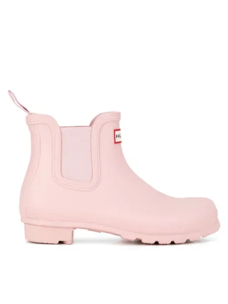 Резиновые сапоги Hunter розовые