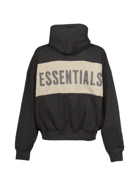 Decupat hanorac cu glugă Essentials gri