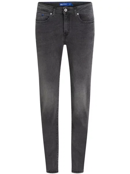 Talie medie blugi Karl Lagerfeld Jeans negru