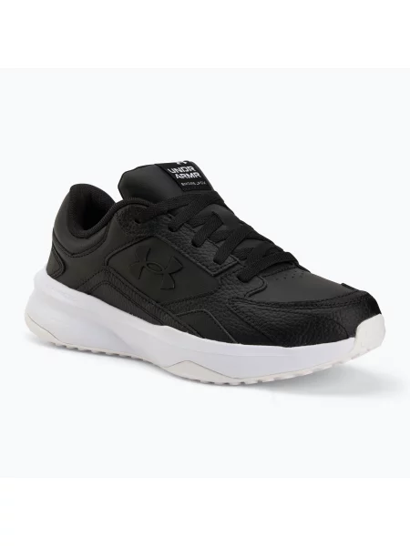 Încălțăminte de antrenament pentru bărbați Under Armour Edge Leather black/black/white alb