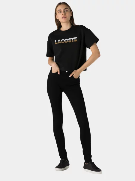 Lacoste Скіні джинси чорний