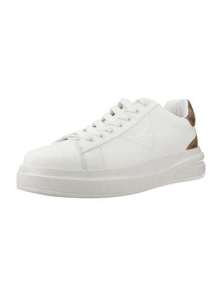 Sneakerși Guess alb