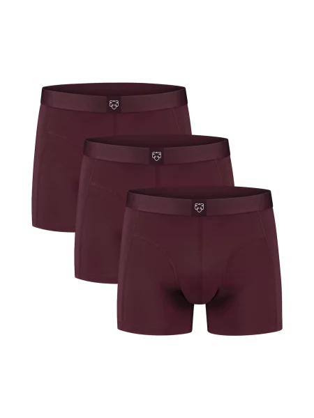 A-dam Boxeri burgundy roșu