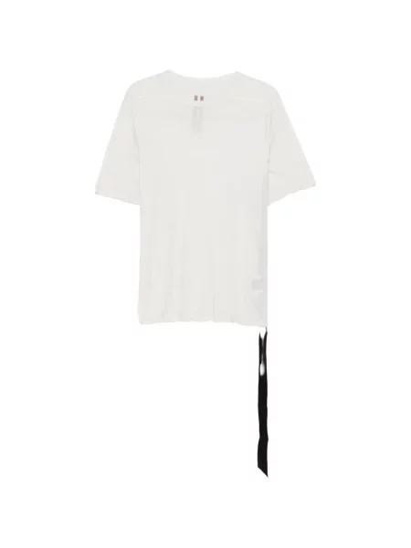 Tricou Rick Owens Drkshdw cu decolteu rotund alb