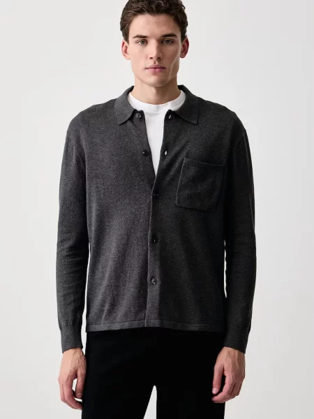 Tommy Hilfiger cămașă pentru bărbați din gri