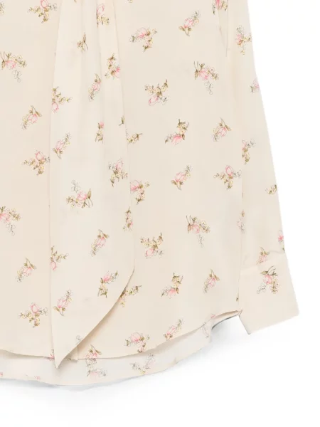 Cămașă P.a.r.o.s.h. cu funde cu model floral