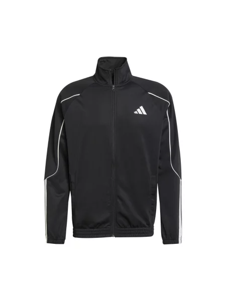 Prugasti sportski komplet Adidas crna