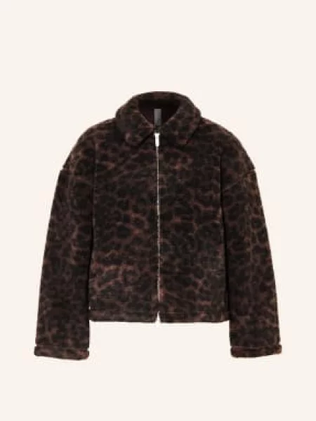 Sweaty Betty Kurtka Polarowa braun brązowa