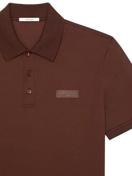 Tricou polo Givenchy maro