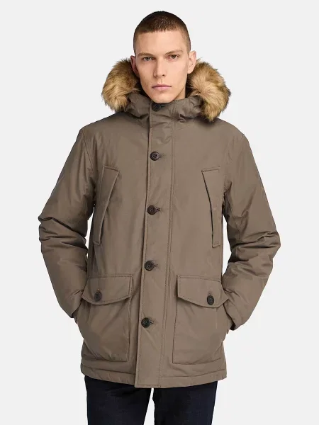 Зимова куртка Timberland коричневий