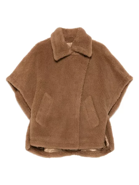 Płaszcz Max Mara teddy brązowy