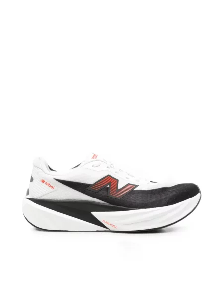 Sneakerși New Balance FuelCell plasă cu autograf gri