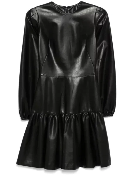 Rochie maxi Ermanno Scervino până la genunchi de costum negru
