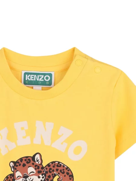 Koszulka dziecięca Kenzo żółta