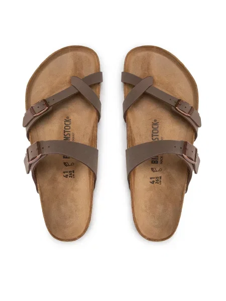 Sandále Birkenstock hnedá
