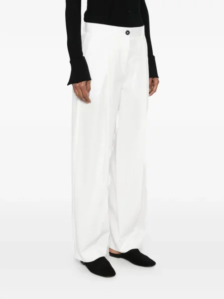 Pantaloni Toteme alb