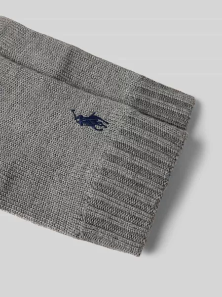 Polo Ralph Lauren rękawiczki wełniane szare