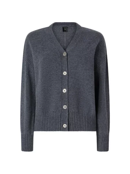 Cardigan Pinko cu decolteu în V gri