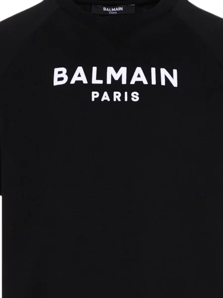 Koszulka dziecięca Balmain czarna
