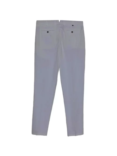 Pantaloni Pt Torino plisate alb