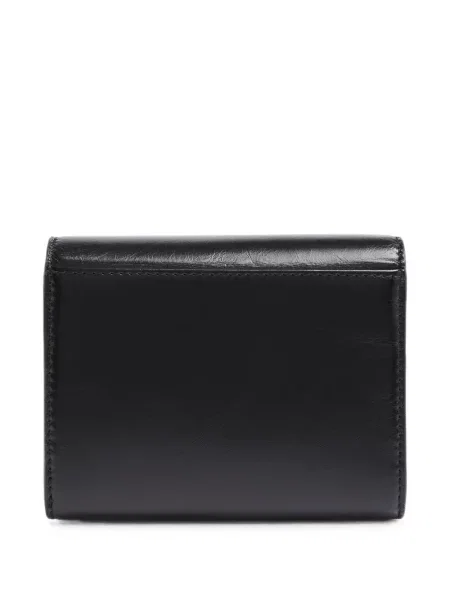 Portofel Lancel din piele cu tepi negru