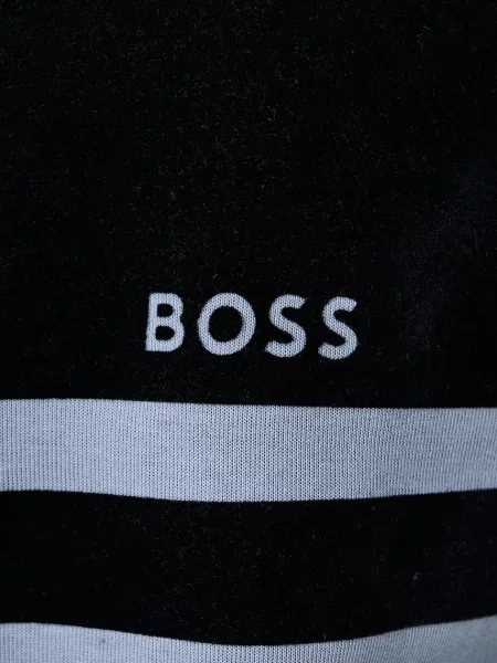 BOSS Orange лонгслів з бавовною Pe_FrostTape помаранчевий