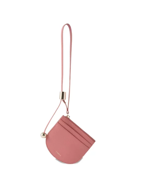 Portofel Furla cu bretele roz