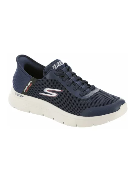 Sneakersy Skechers niebieskie