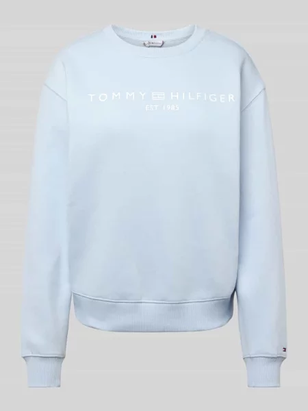 Tommy Hilfiger Bluza Błękitny niebieska