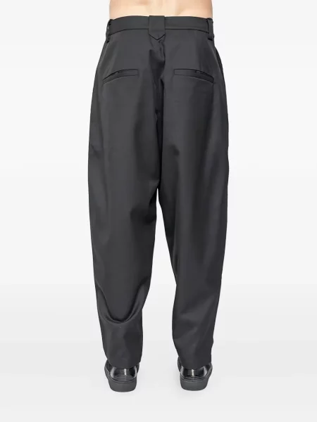 Pantaloni Joe Chia plisate negru