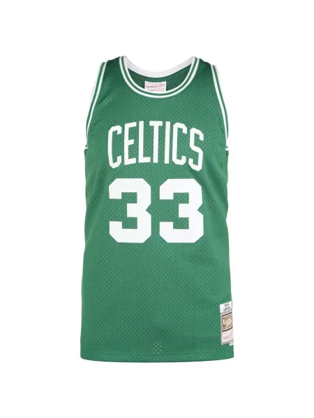Mitchell & Ness Tricou verde alb