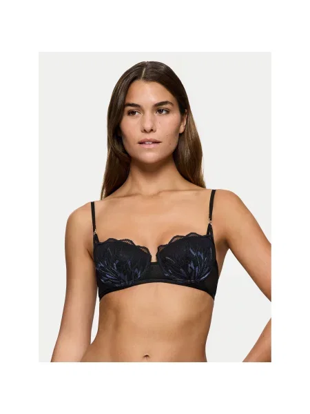 Triumph Pusiau dengta balcony bra liemenėlė Crazy Stupid Love juoda