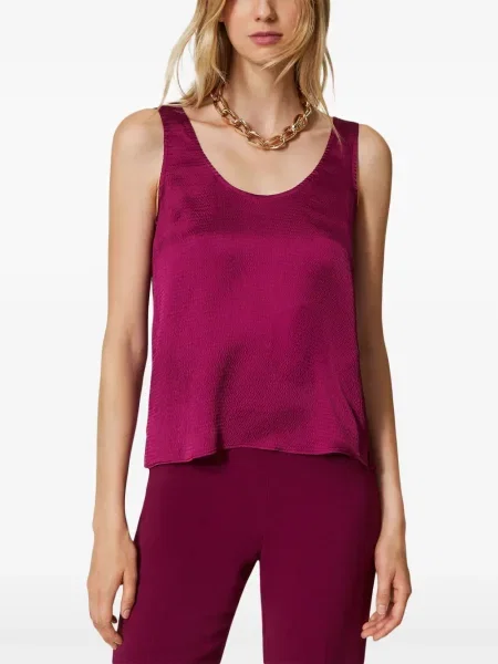 Top Twinset din satin