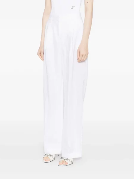 Pantaloni Reformation alb